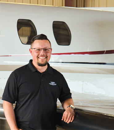 Tyson Mauldin, Leading Edge Aviation | Transportation Review Magazine | Top Aircraft Maintenance Service
